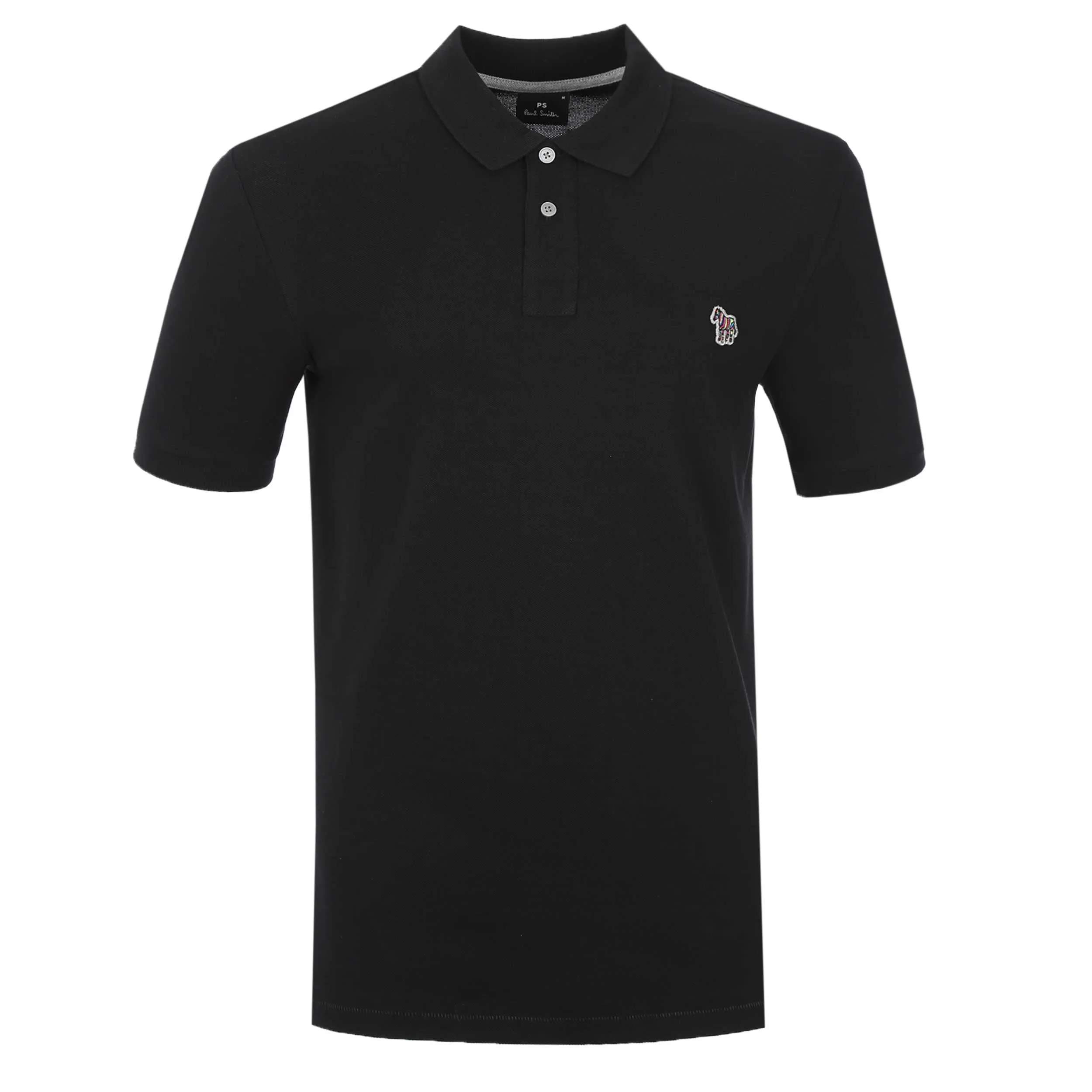 Paul Smith Zebra Polo Shirt in Black