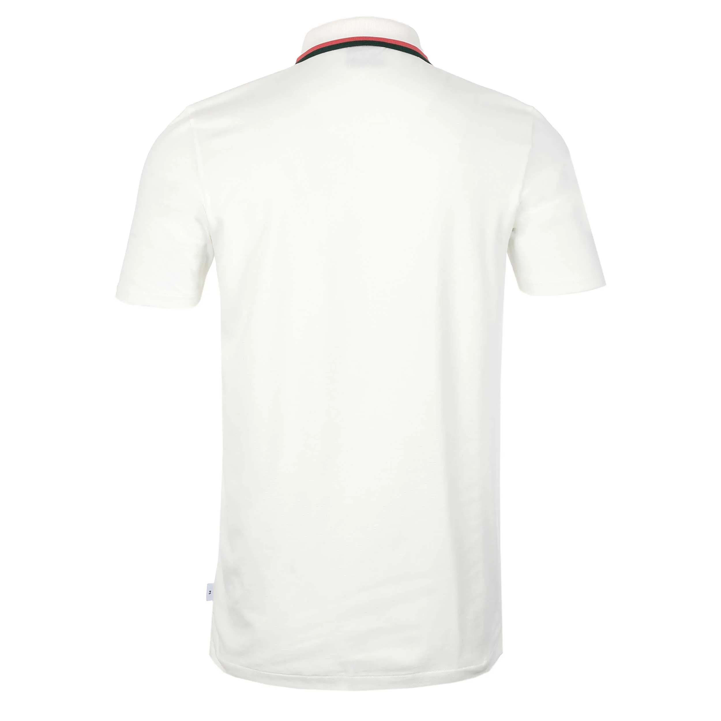 Paul Smith Zip Polo Shirt in White