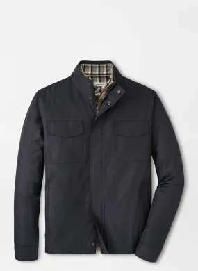 Peter Millar Norfolk Bomber In Black