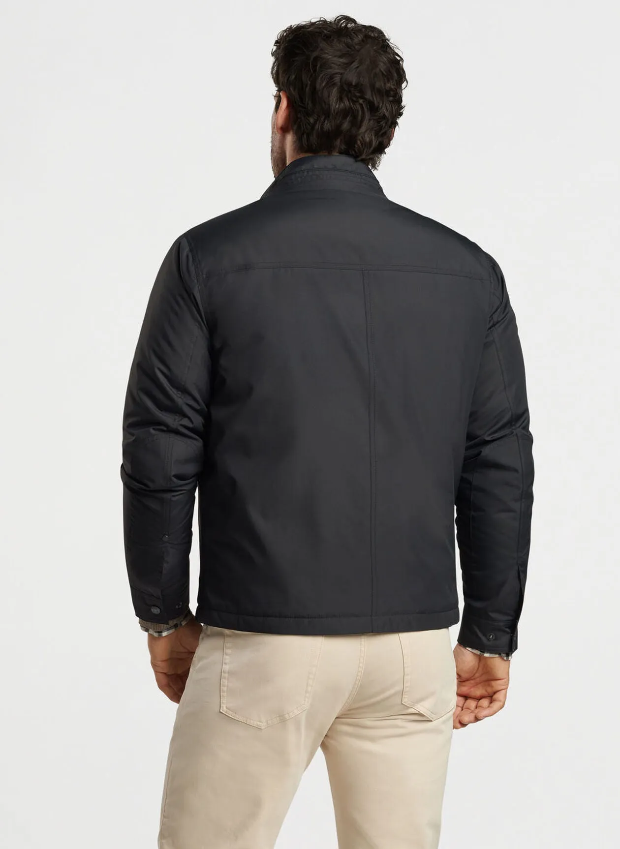 Peter Millar Norfolk Bomber In Black