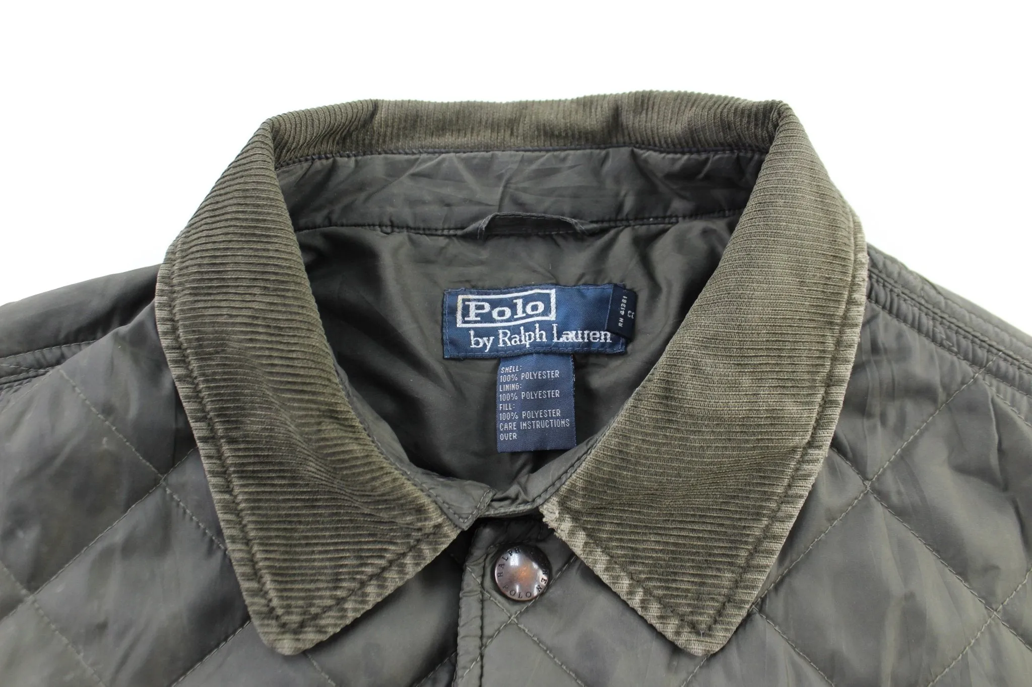 Polo by Ralph Lauren Olive Green Quilted Jacket