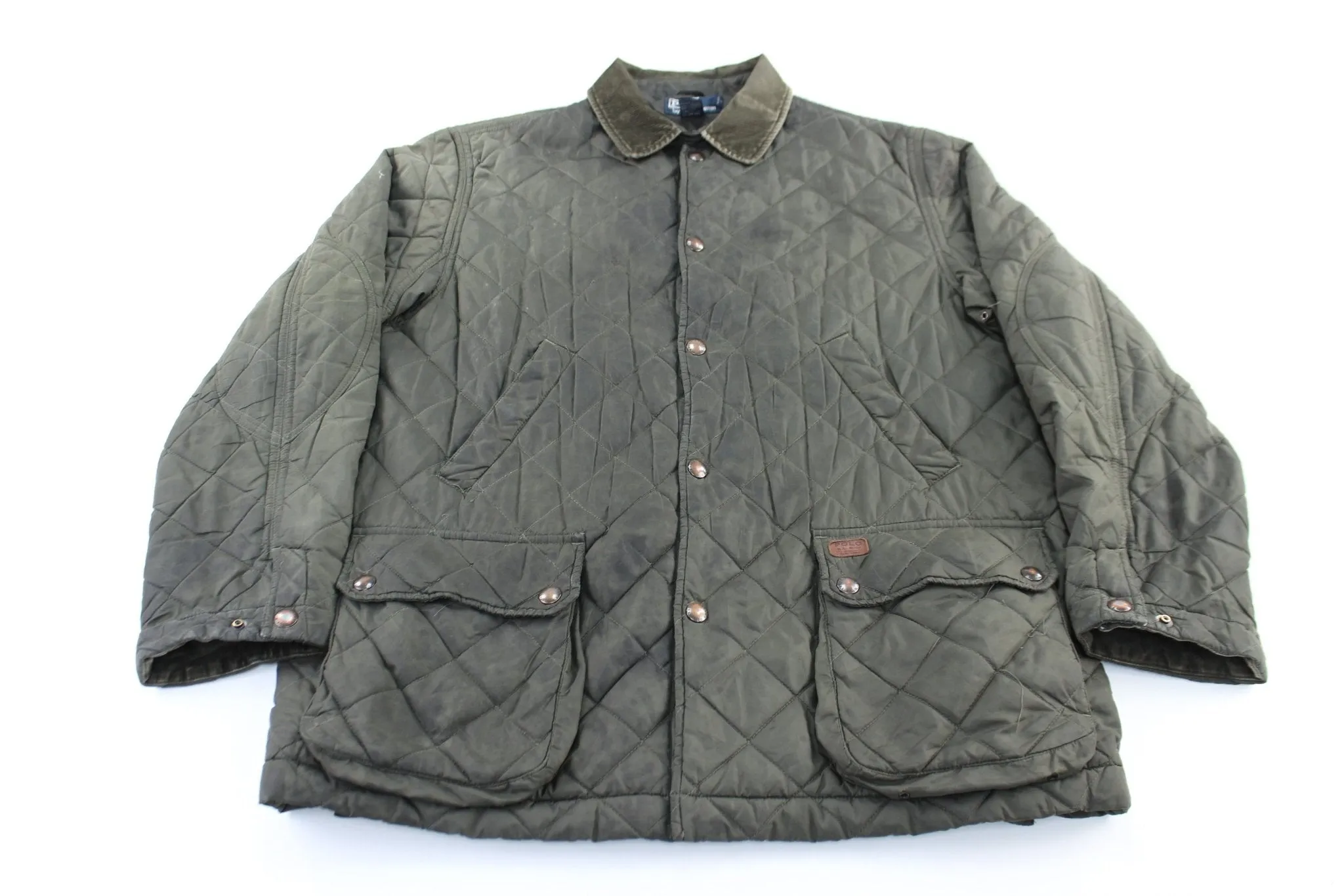 Polo by Ralph Lauren Olive Green Quilted Jacket