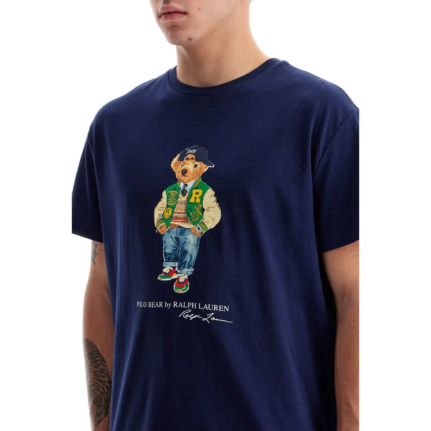 Polo Ralph Lauren classic fit t-shirt with polo bear print