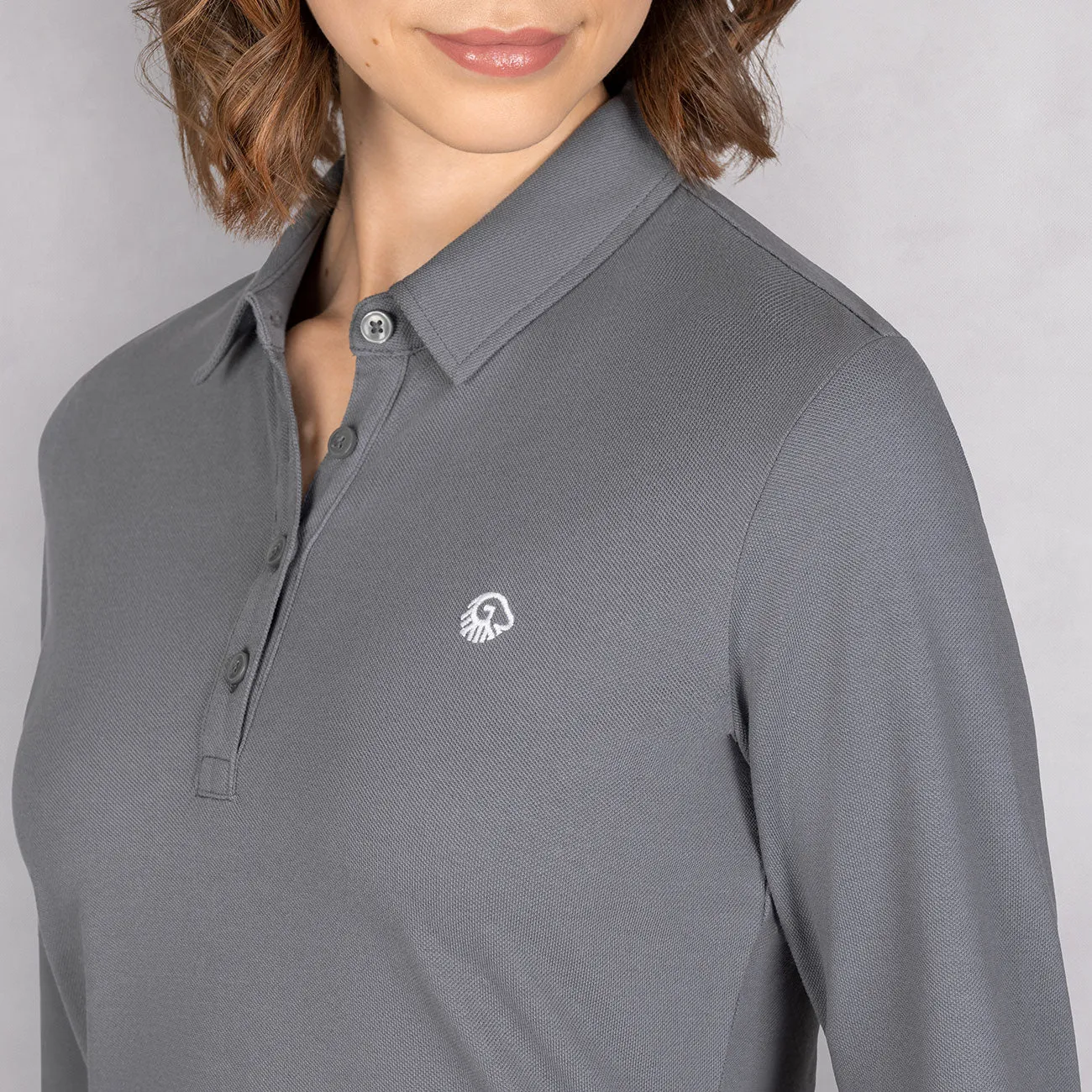 Polo Shirt Organic Cotton Longsleeve Women