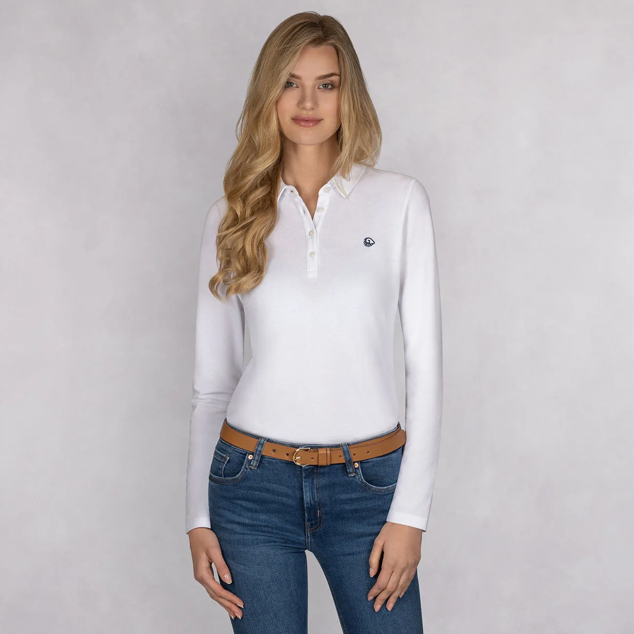 Polo Shirt Organic Cotton Longsleeve Women