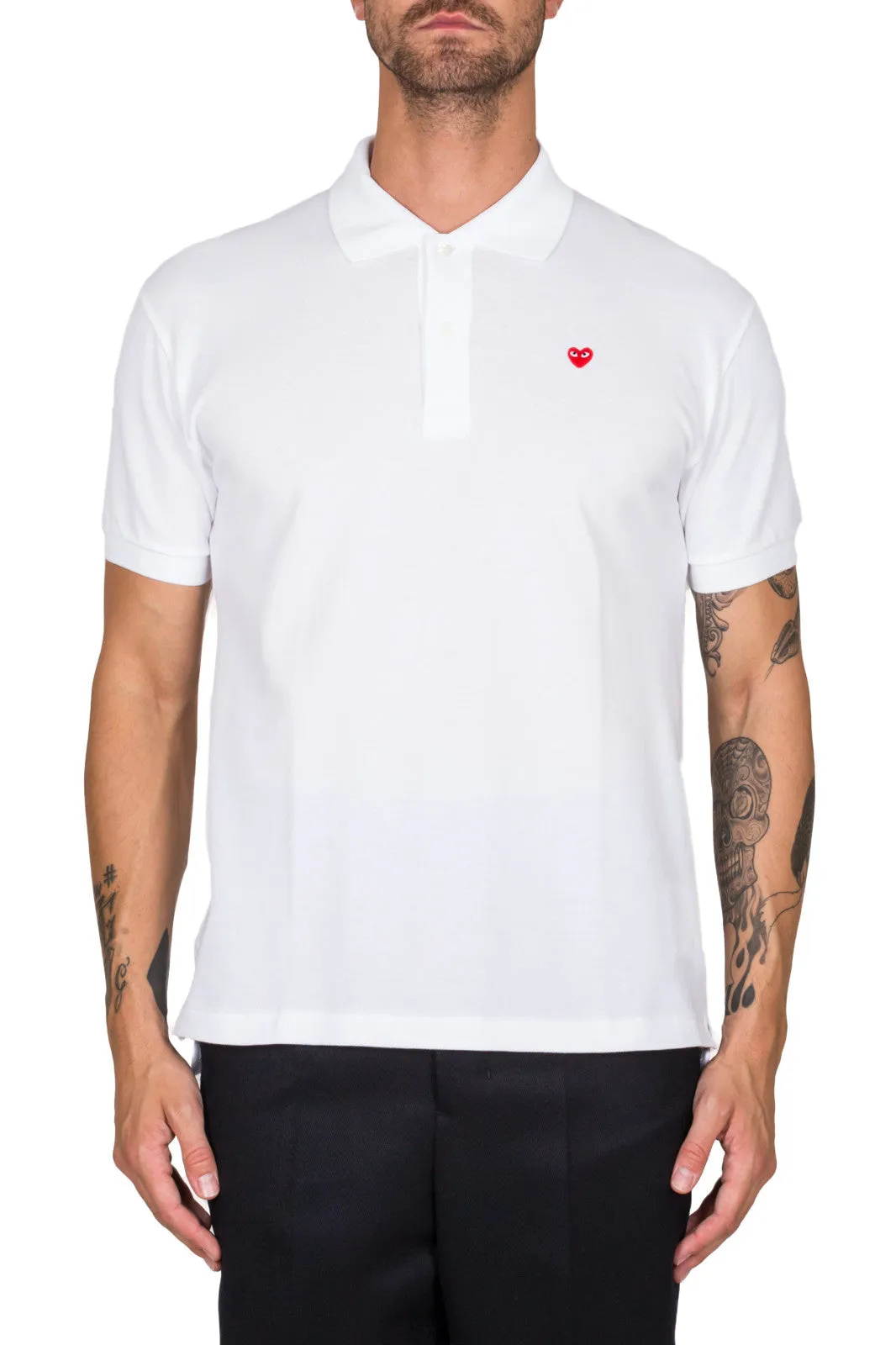 Polo Shirt Red Heart