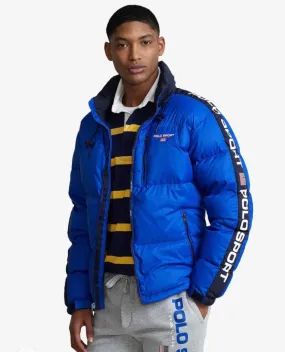 Polo Sport Ralph Lauren Men's Slicker Royal Blue Quilted Water Resistant Down Jacket