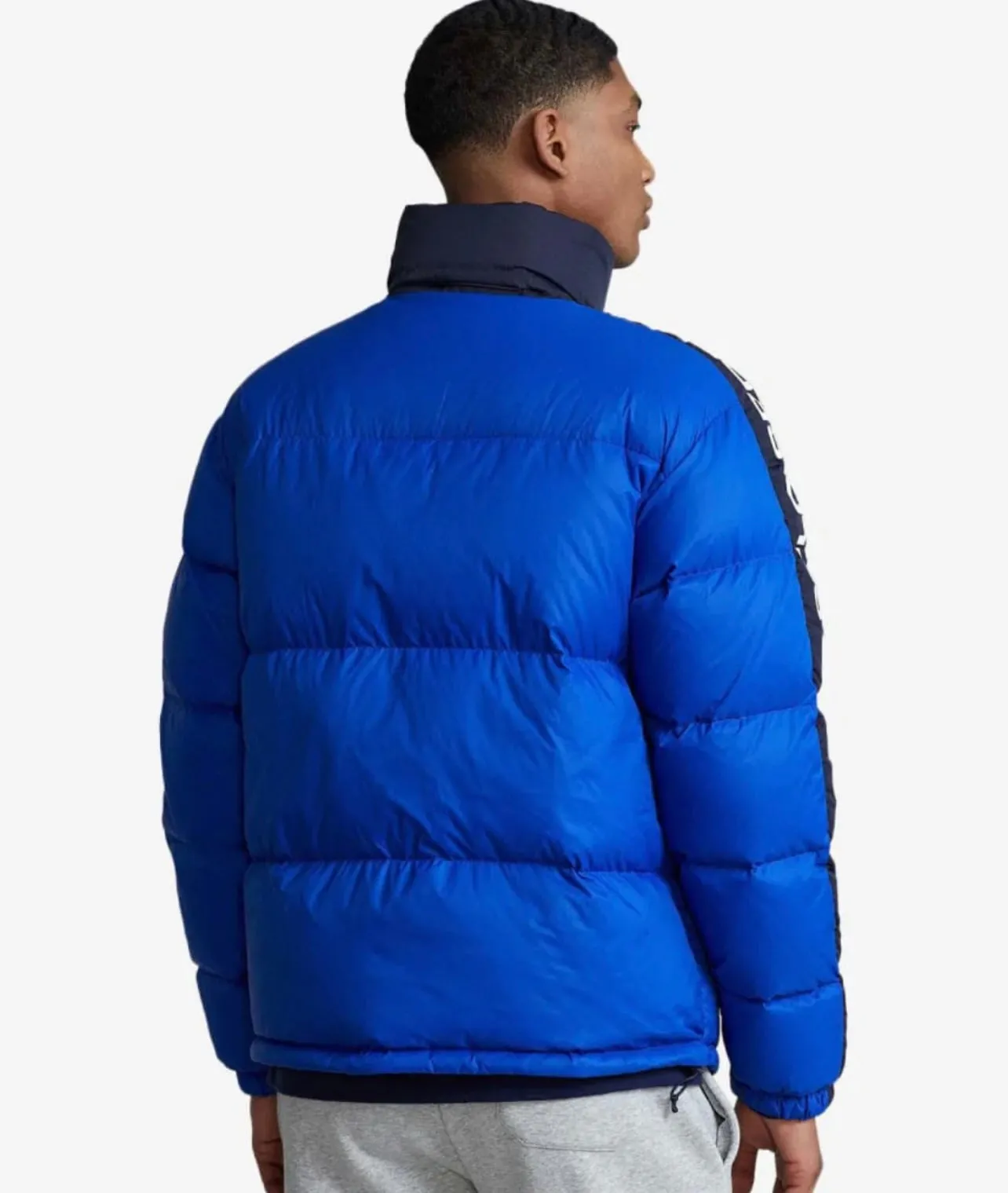 Polo Sport Ralph Lauren Men's Slicker Royal Blue Quilted Water Resistant Down Jacket