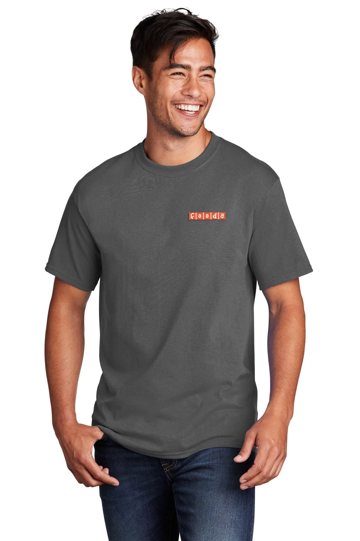 Port & Company Core Tee, Charcoal [Fooda]