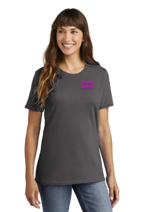 Port & Company Ladies Branded Core Cotton Tee's, Charcoal