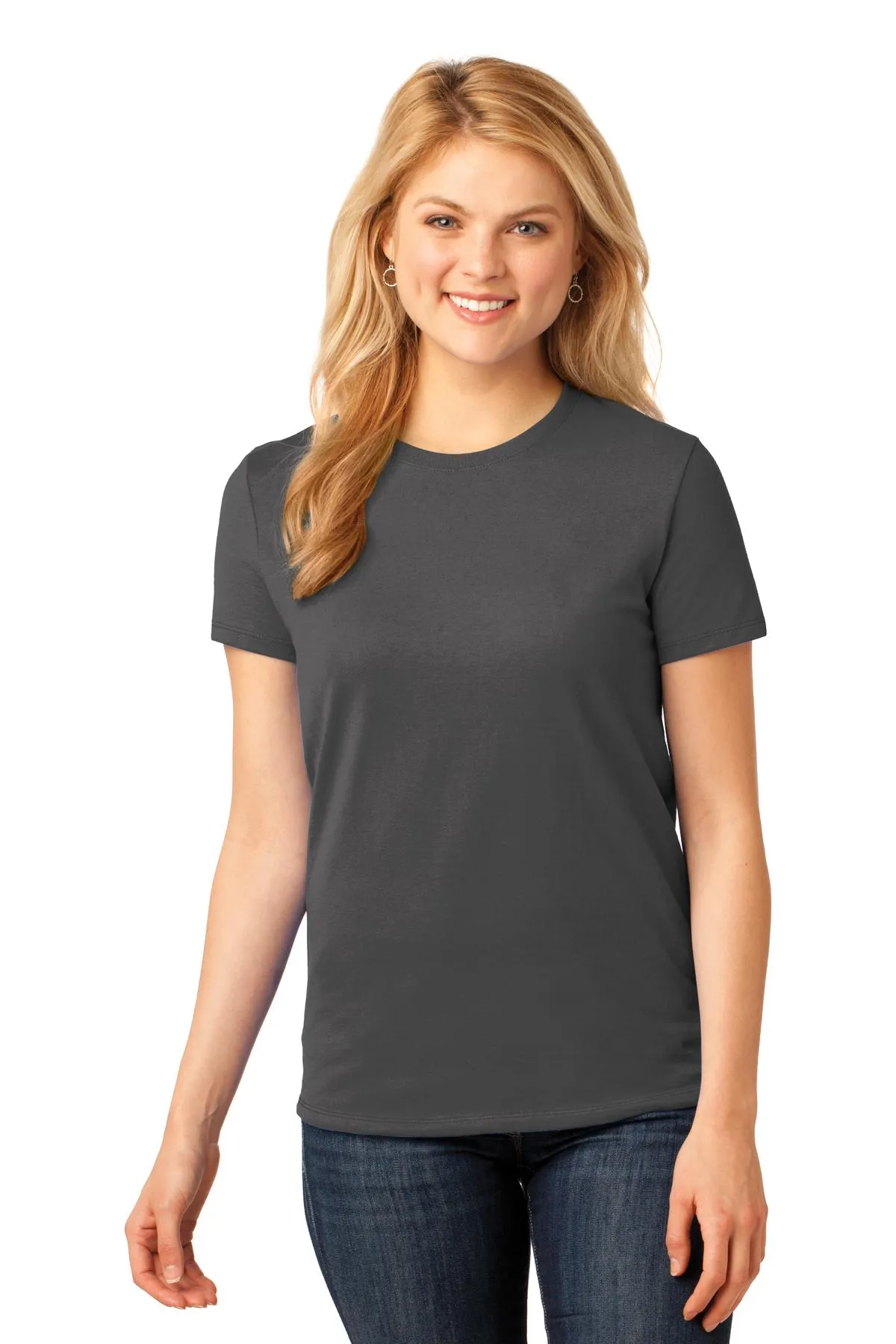 Port & Company® Ladies Core Cotton Tee. LPC54