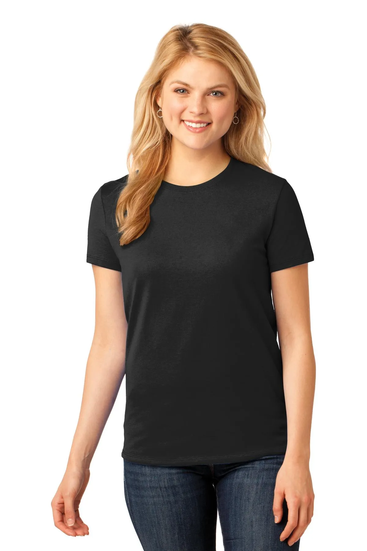 Port & Company® Ladies Core Cotton Tee. LPC54