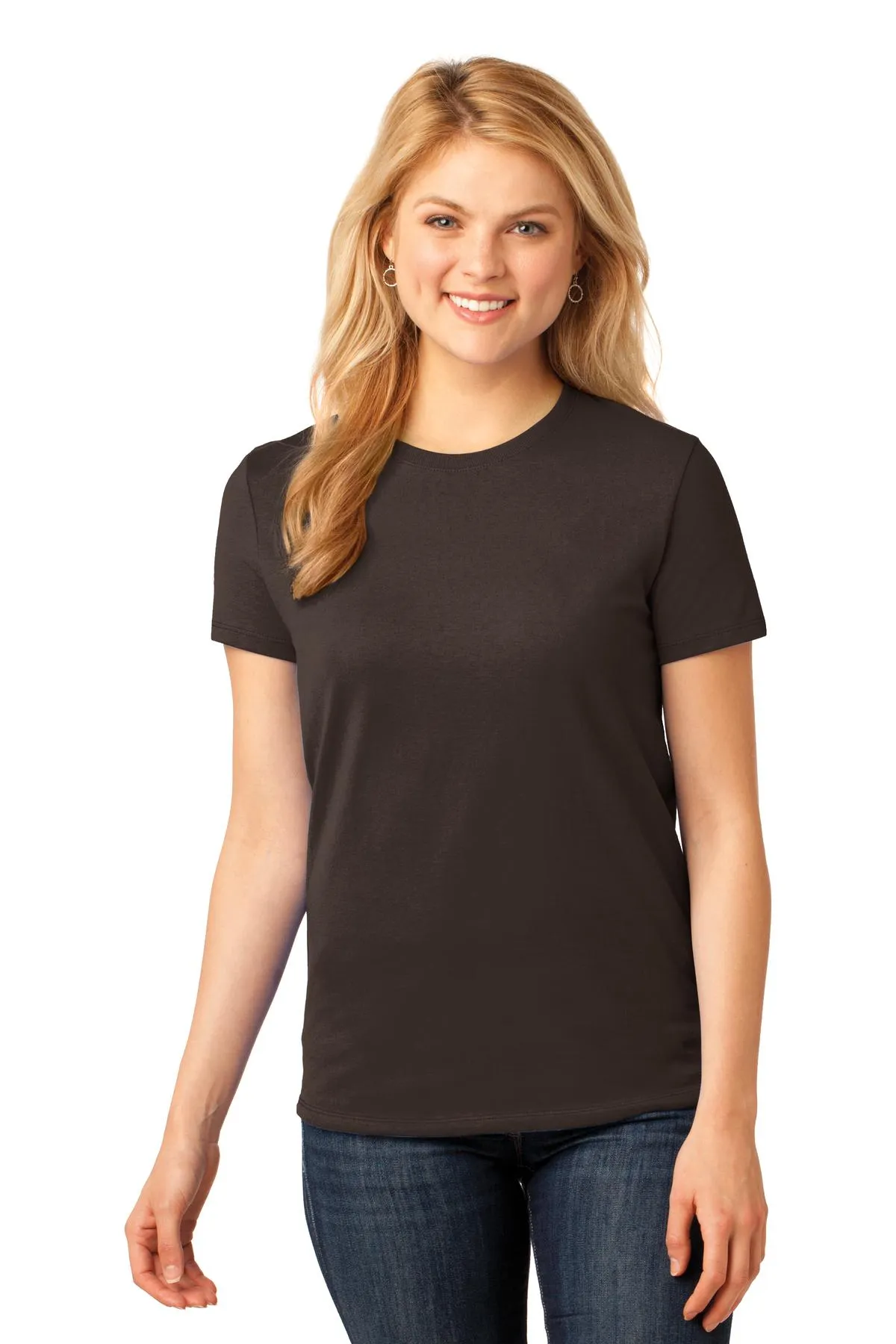 Port & Company® Ladies Core Cotton Tee. LPC54