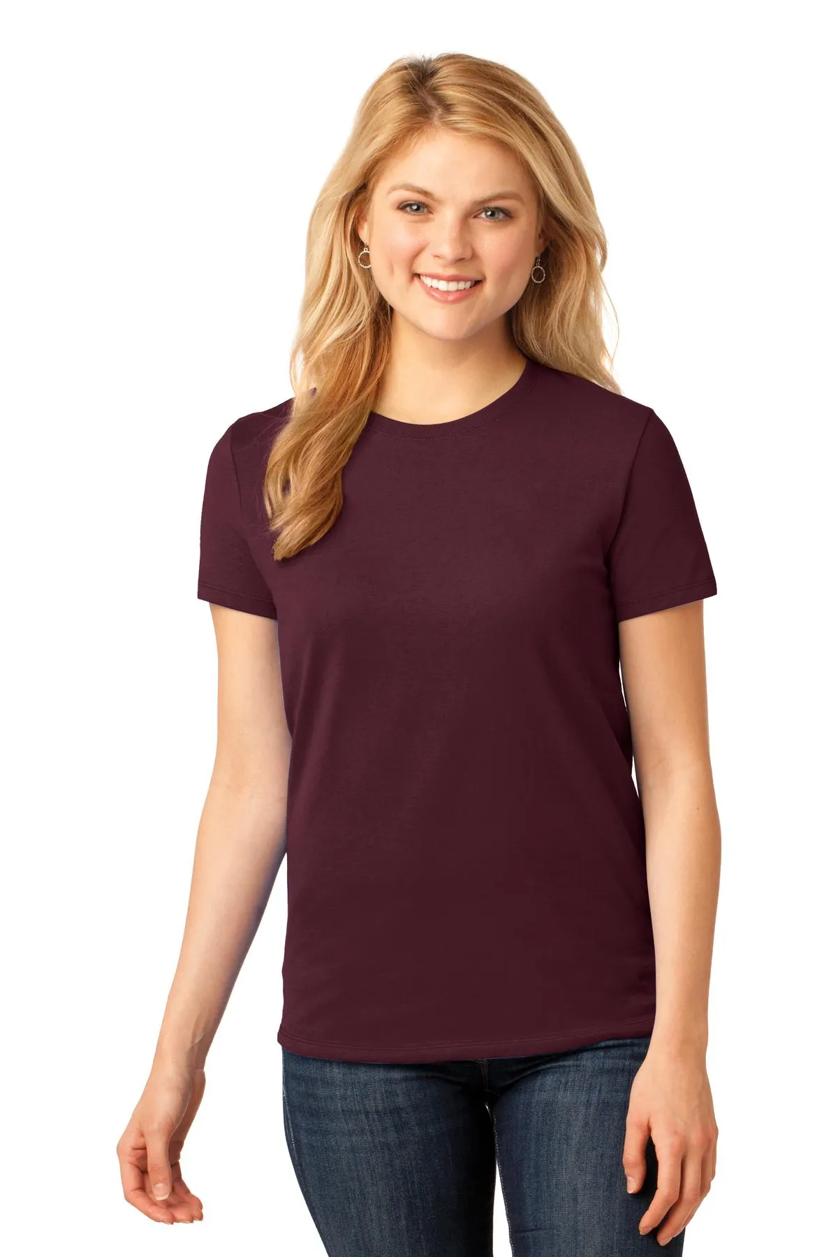 Port & Company® Ladies Core Cotton Tee. LPC54