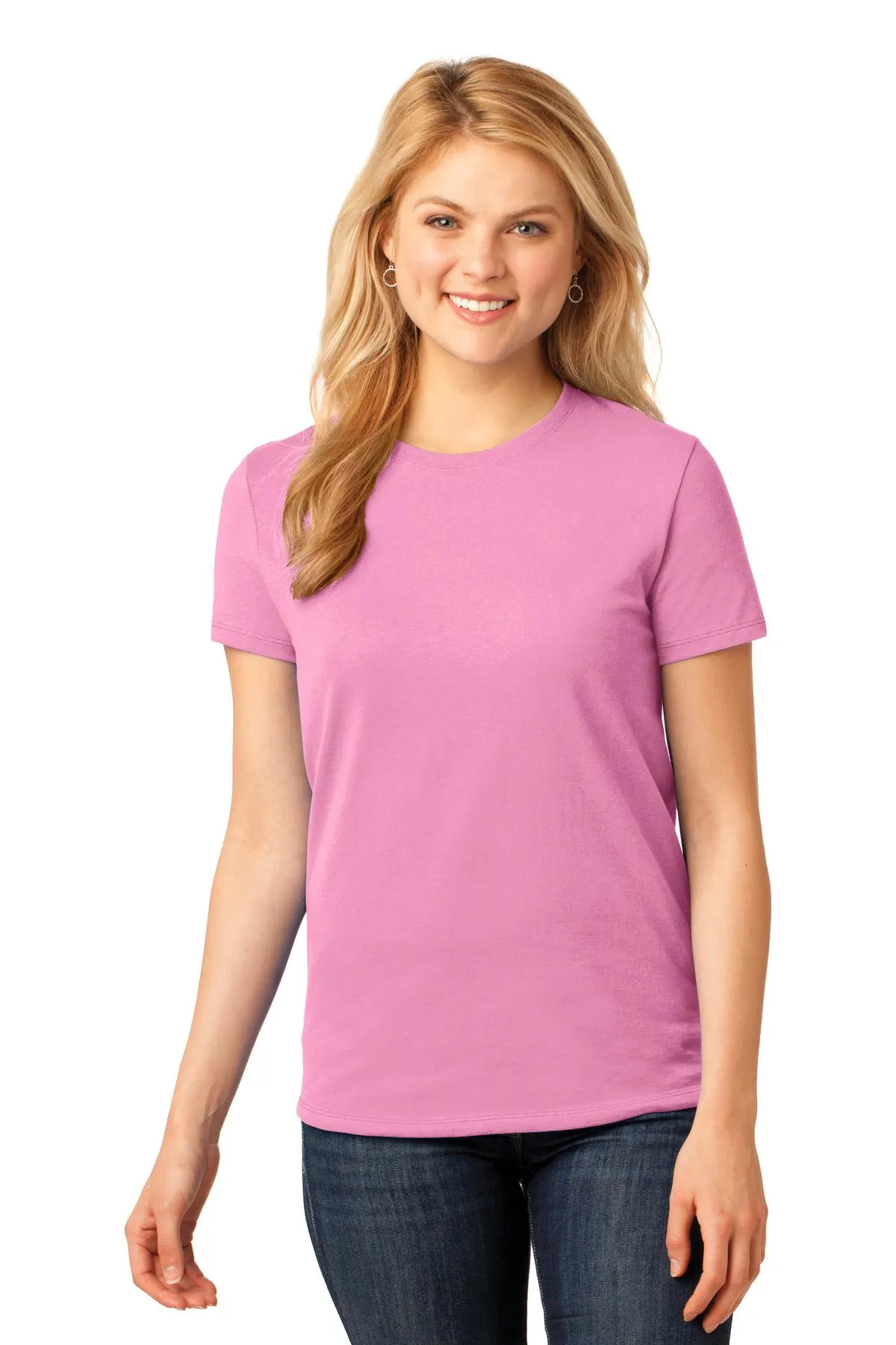 Port & Company® Ladies Core Cotton Tee. LPC54