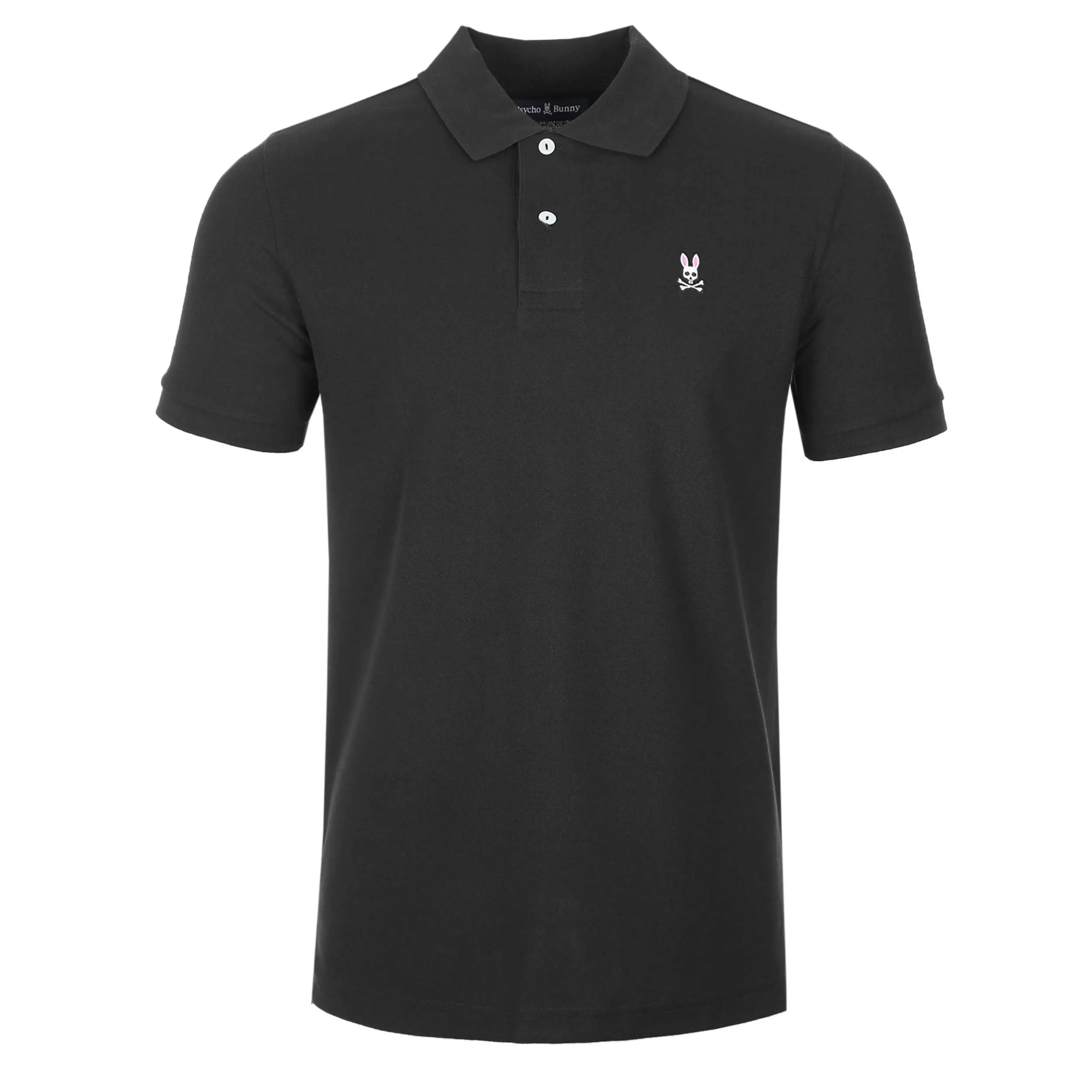 Psycho Bunny Classic Polo Shirt in Black