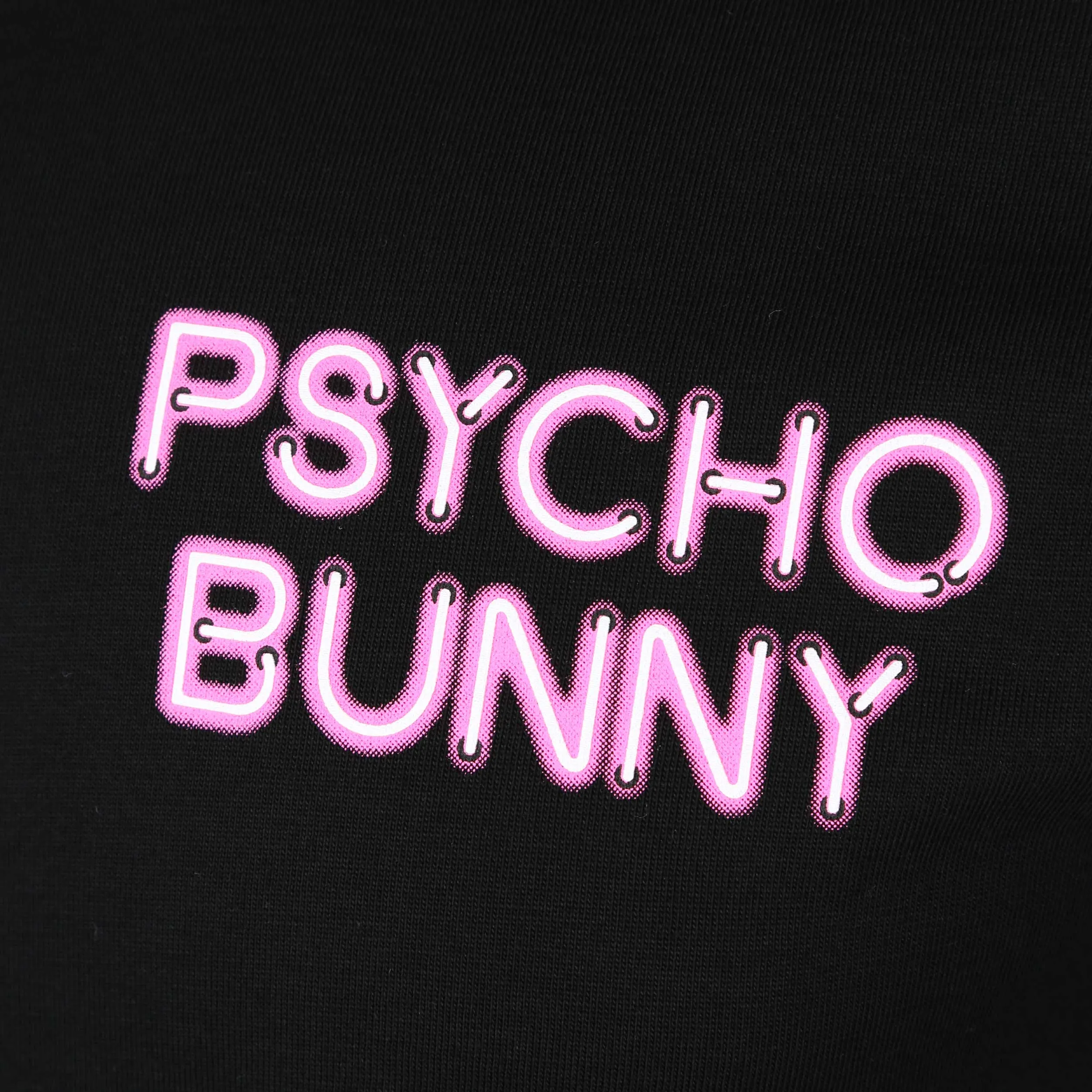 Psycho Bunny Claude Graphic T Shirt in Black