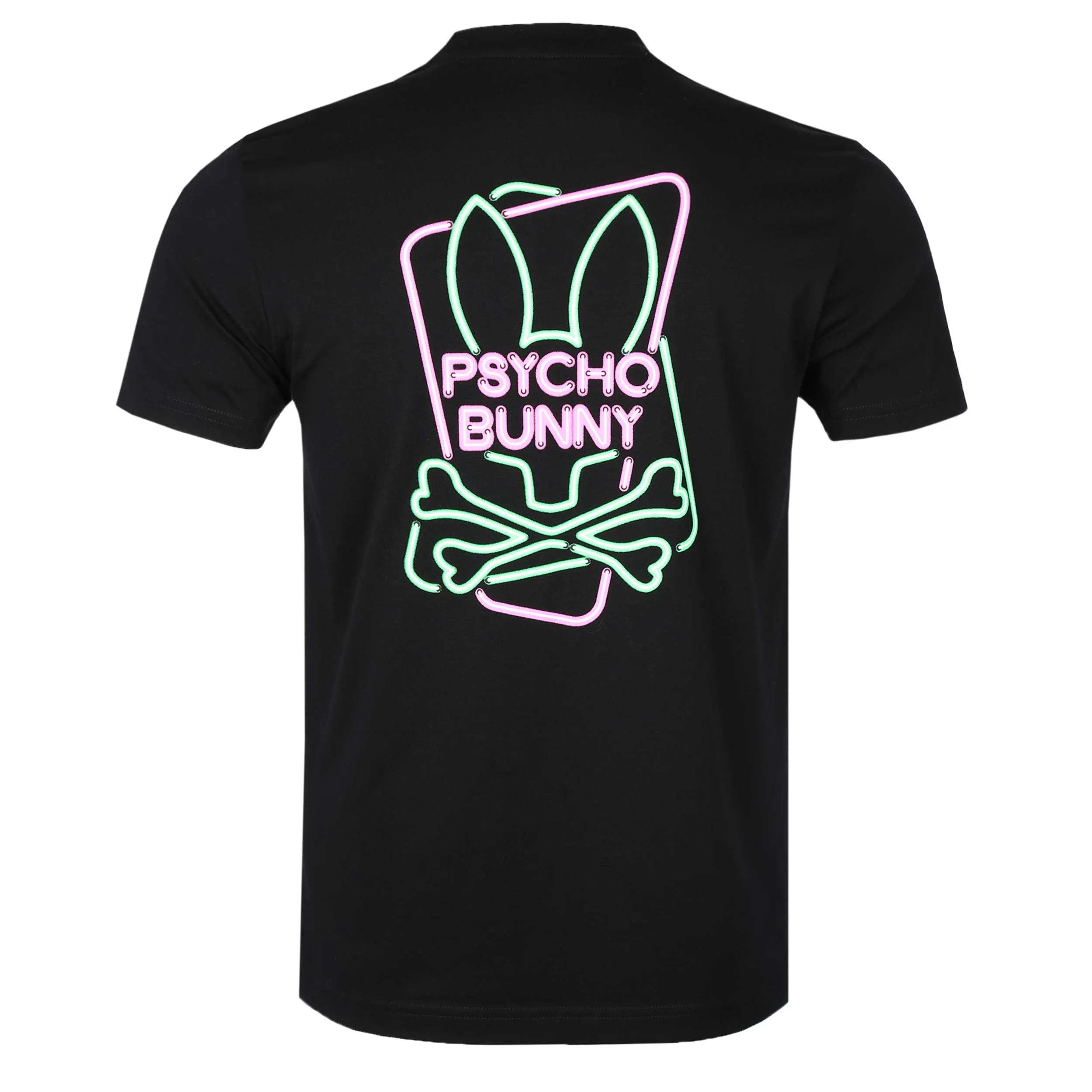 Psycho Bunny Claude Graphic T Shirt in Black