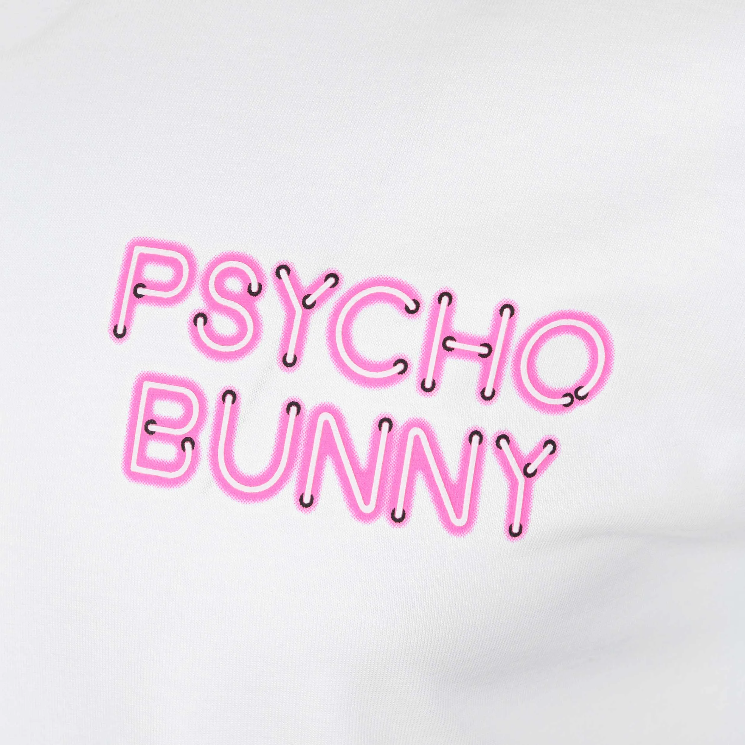 Psycho Bunny Claude Graphic T Shirt in White