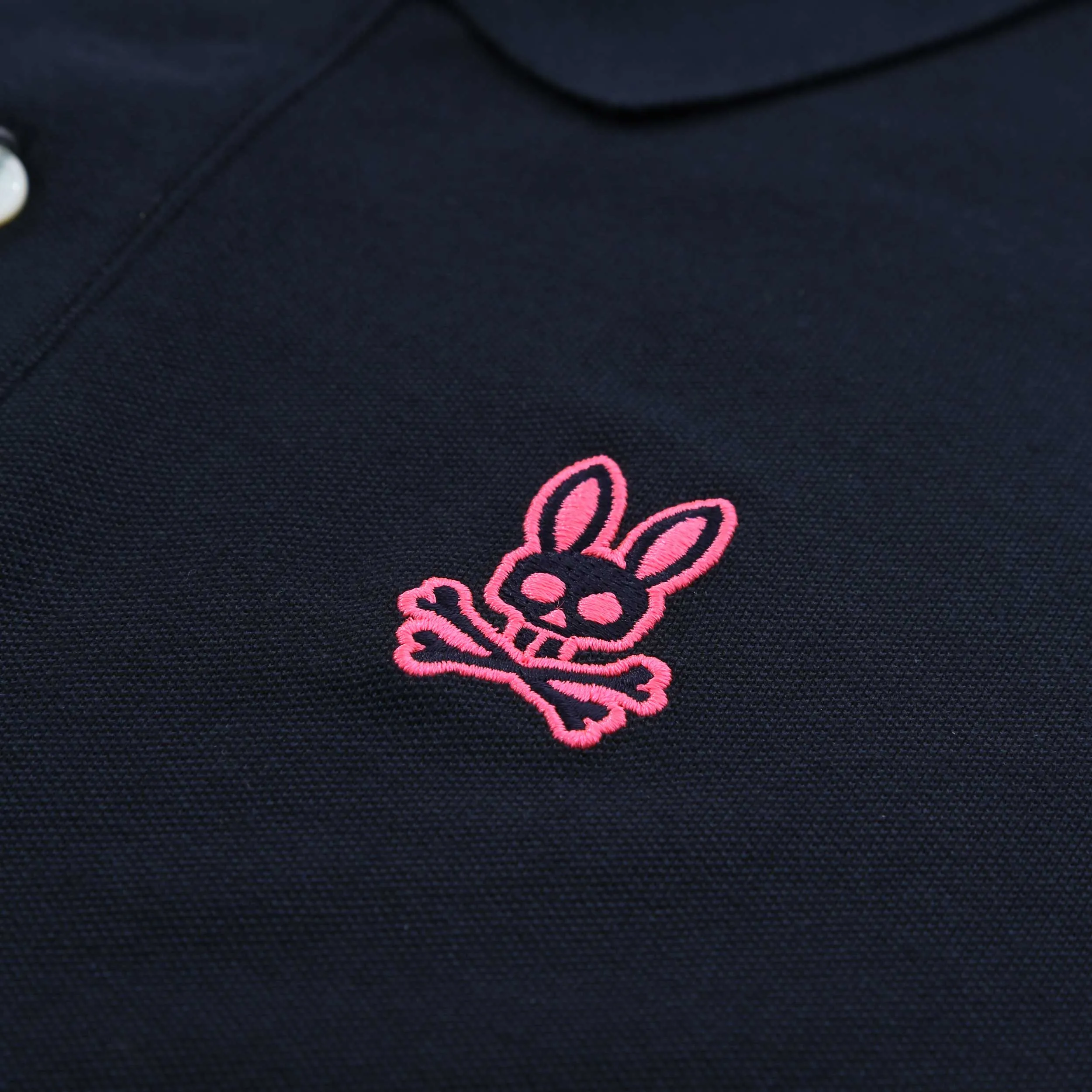 Psycho Bunny Southlake Pique Polo Shirt in Navy