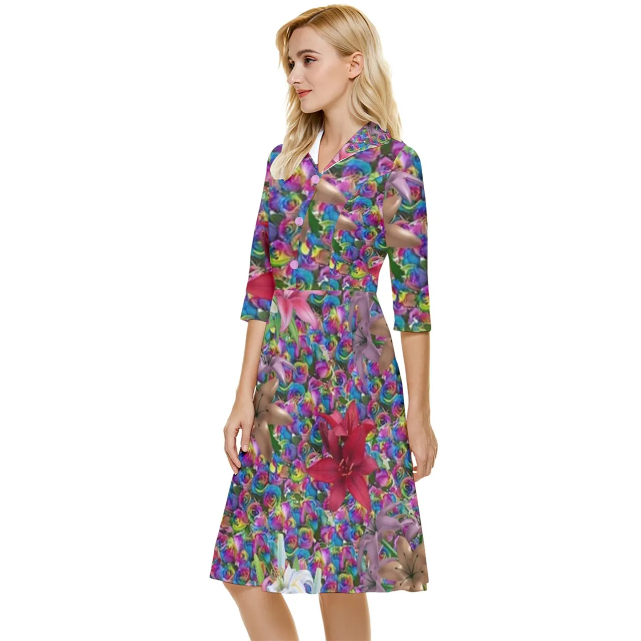 Psyrose 2 Classy Knee Length Dress