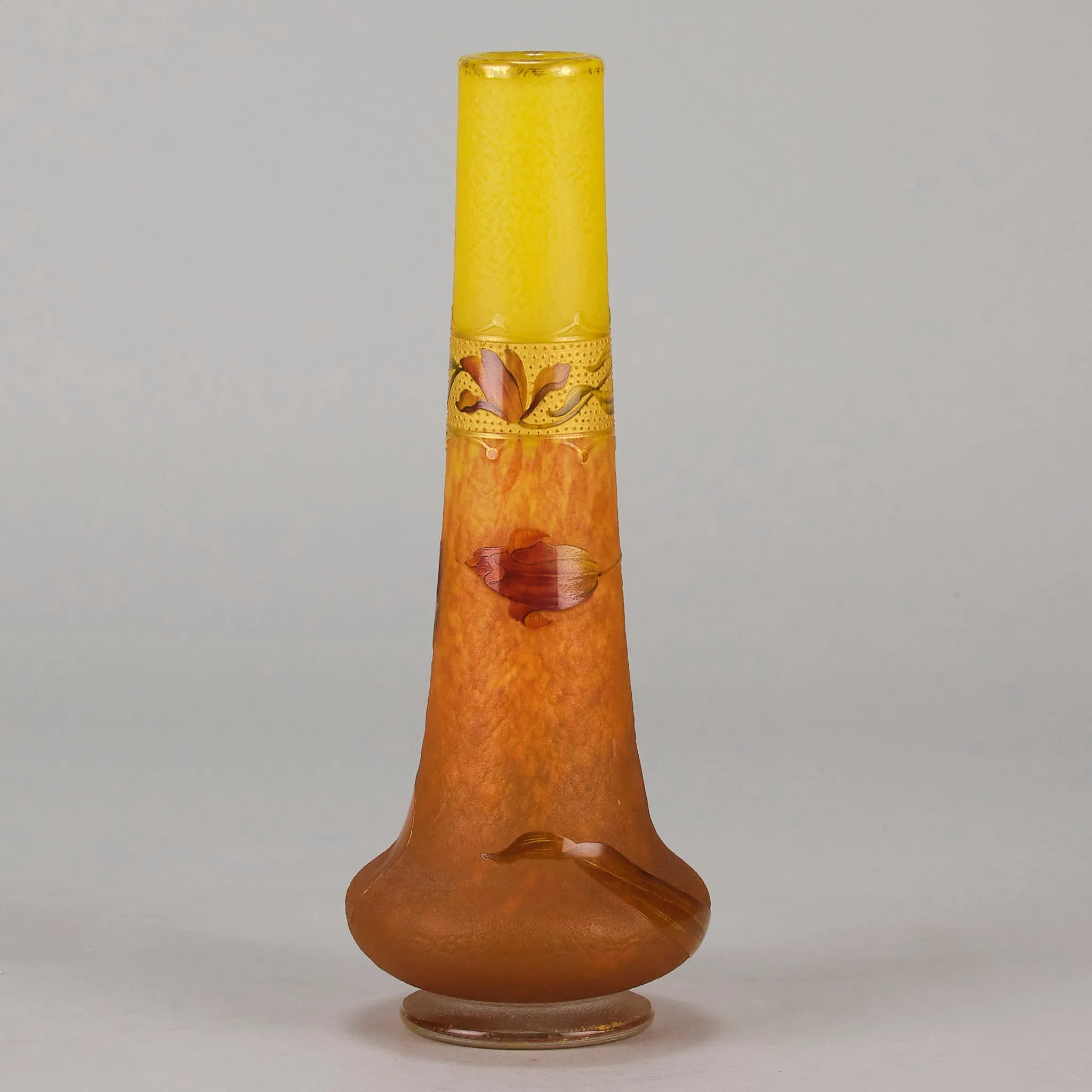 "Poppy Vase" by Daum Frères