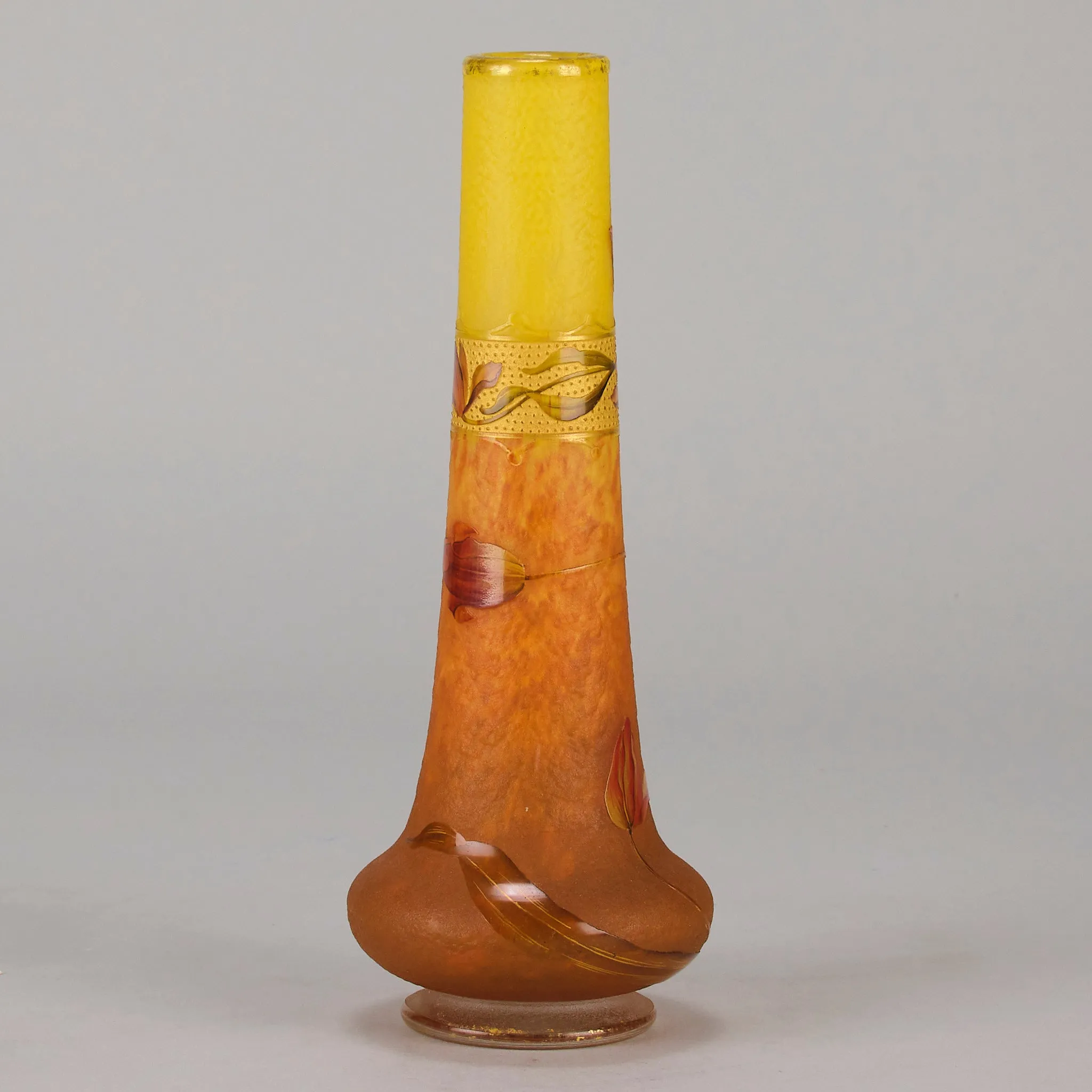 "Poppy Vase" by Daum Frères