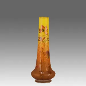 "Poppy Vase" by Daum Frères