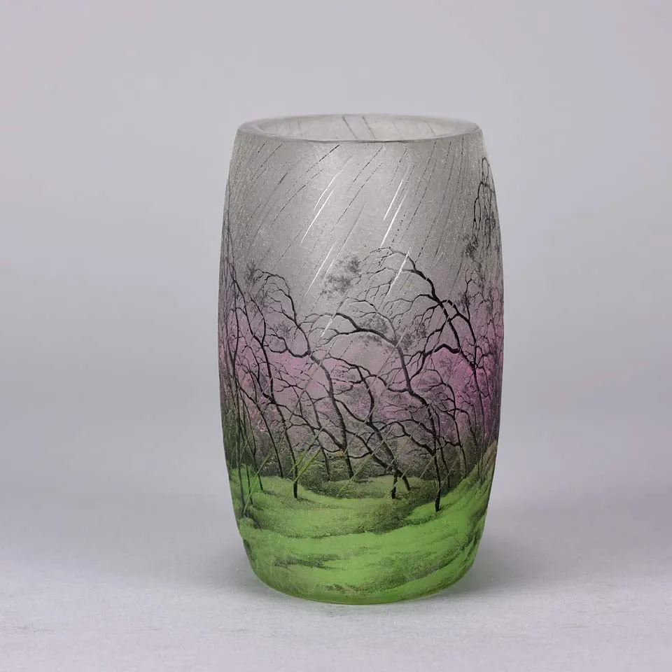 "Rain Pillow Vase" by Daum Frères