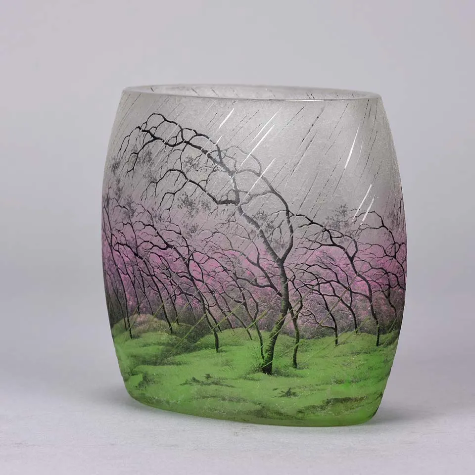 "Rain Pillow Vase" by Daum Frères