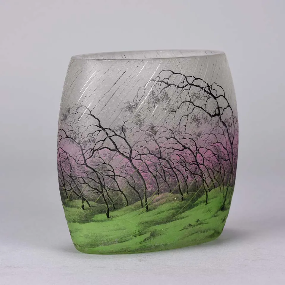 "Rain Pillow Vase" by Daum Frères