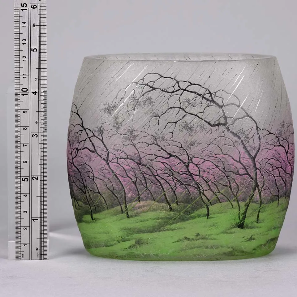 "Rain Pillow Vase" by Daum Frères