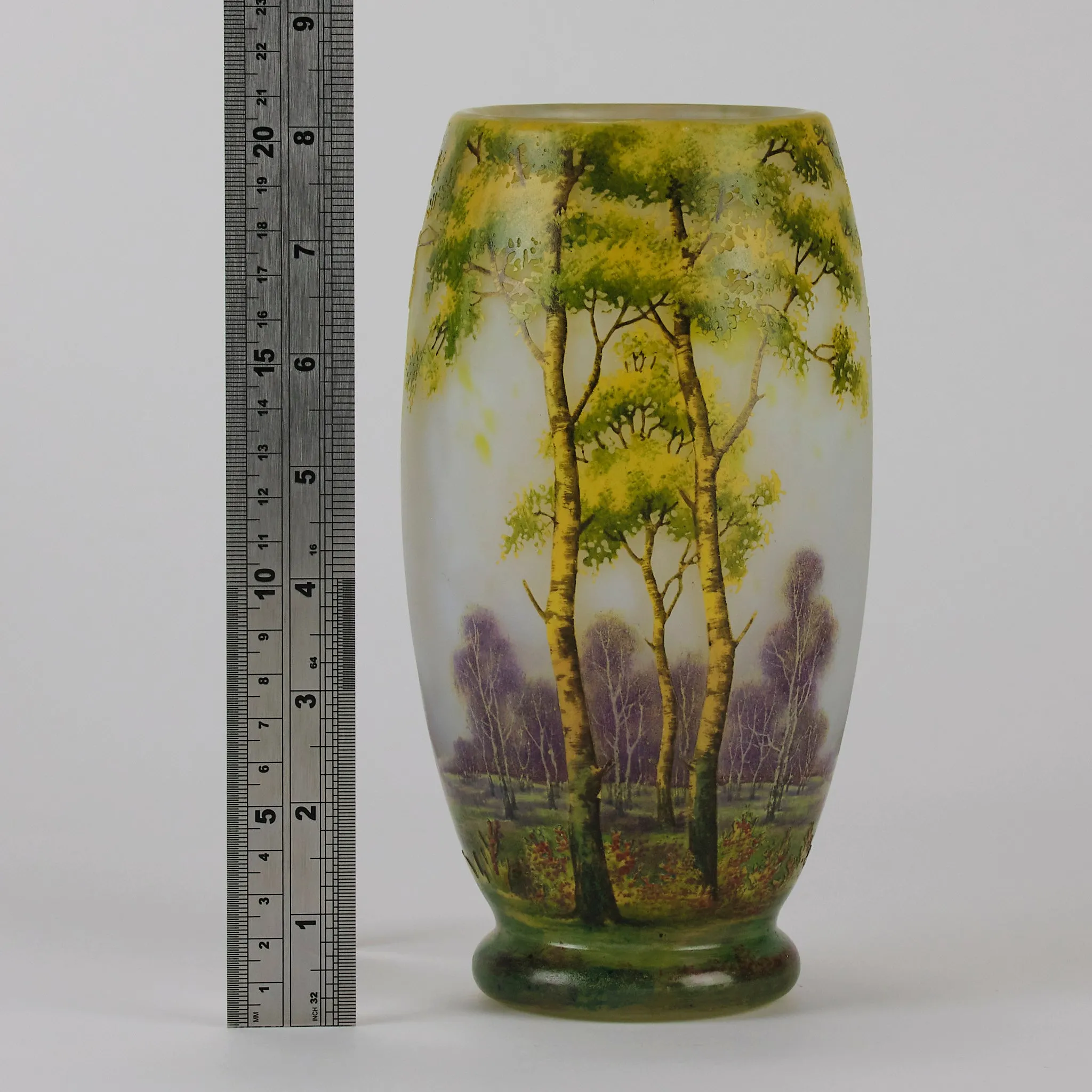 "Summer Landscape" Vase by Daum Frères