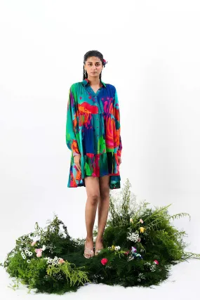 Rangrez Shirt Mini Dress