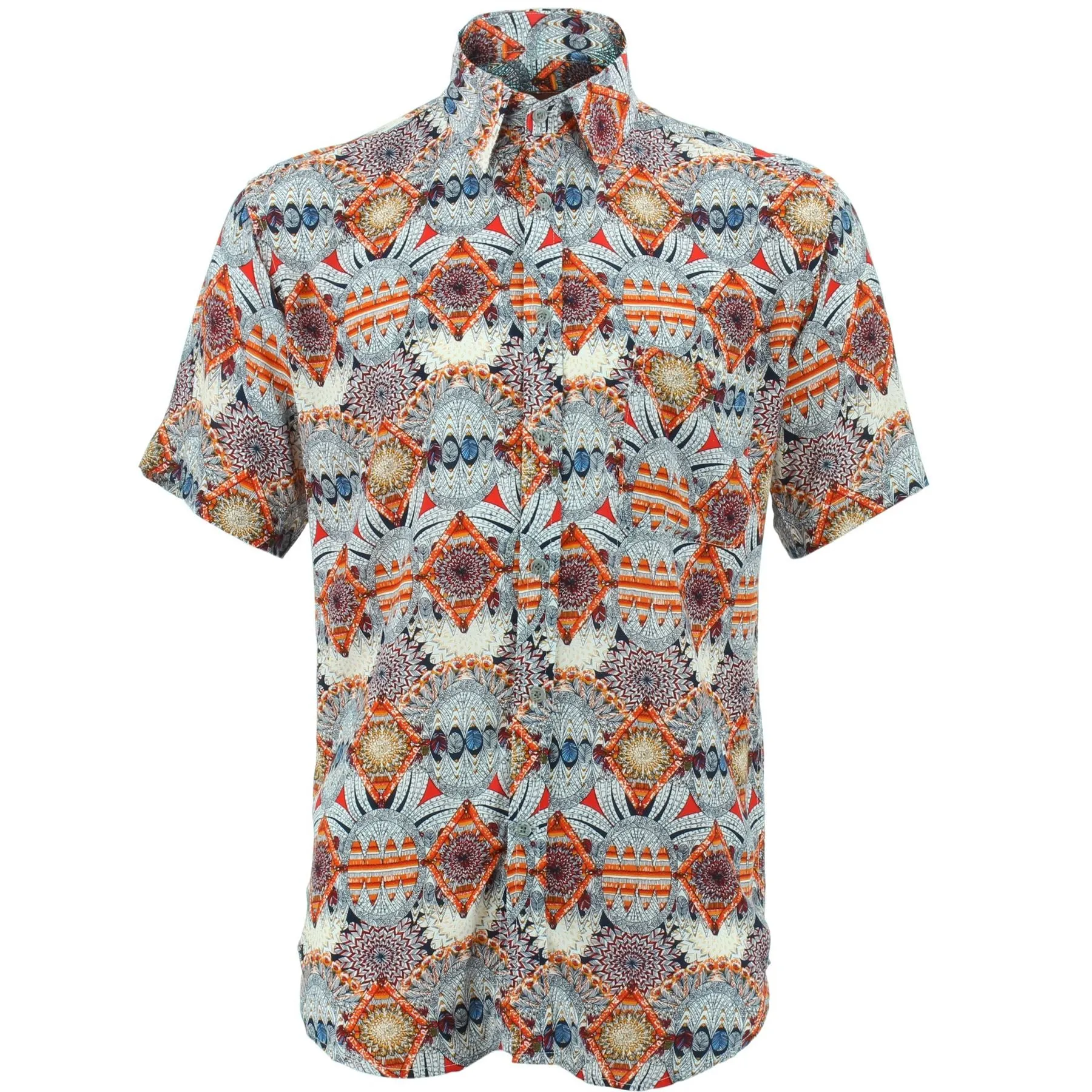 Regular Fit Short Sleeve Shirt - Bohemian