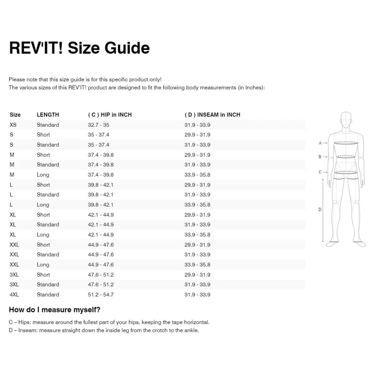 REV'IT! Tornado 4 H2O Adventure Touring Motorcycle Pants