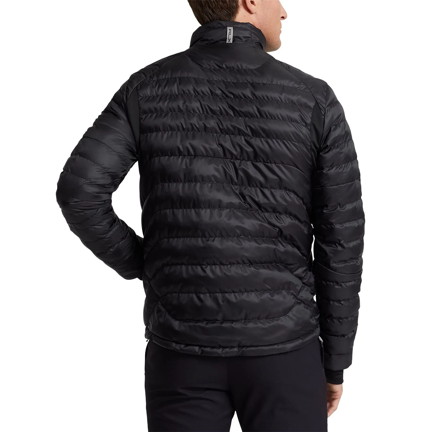 RLX Poly Ripstop Pivot Bomber Jacket Polo Black - AW23