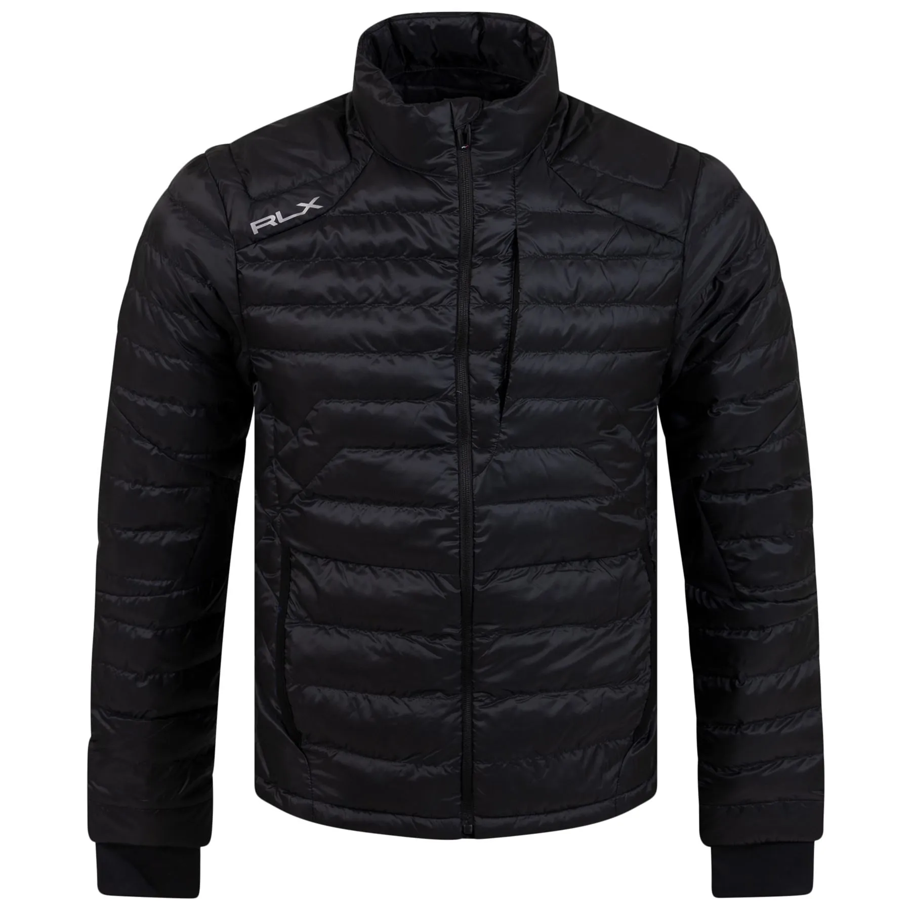 RLX Poly Ripstop Pivot Bomber Jacket Polo Black - AW23