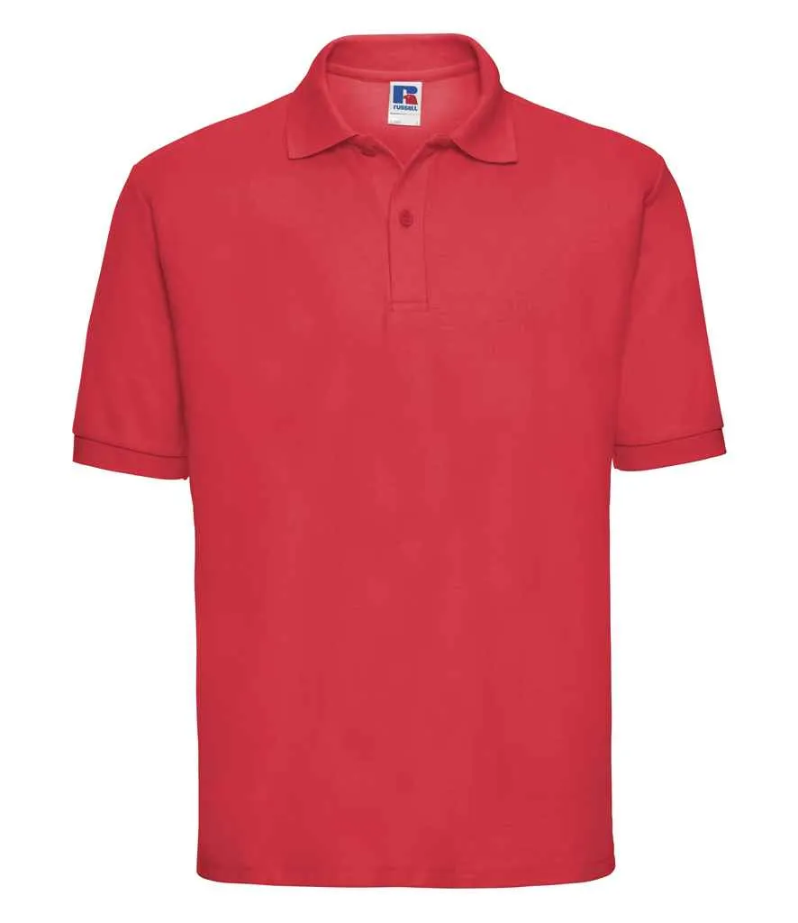 Russell Classic Poly/Cotton Pique Polo Shirt - Bright Colours