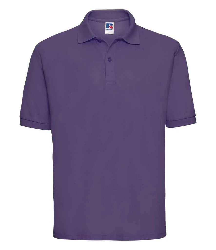 Russell Classic Poly/Cotton Pique Polo Shirt - Bright Colours