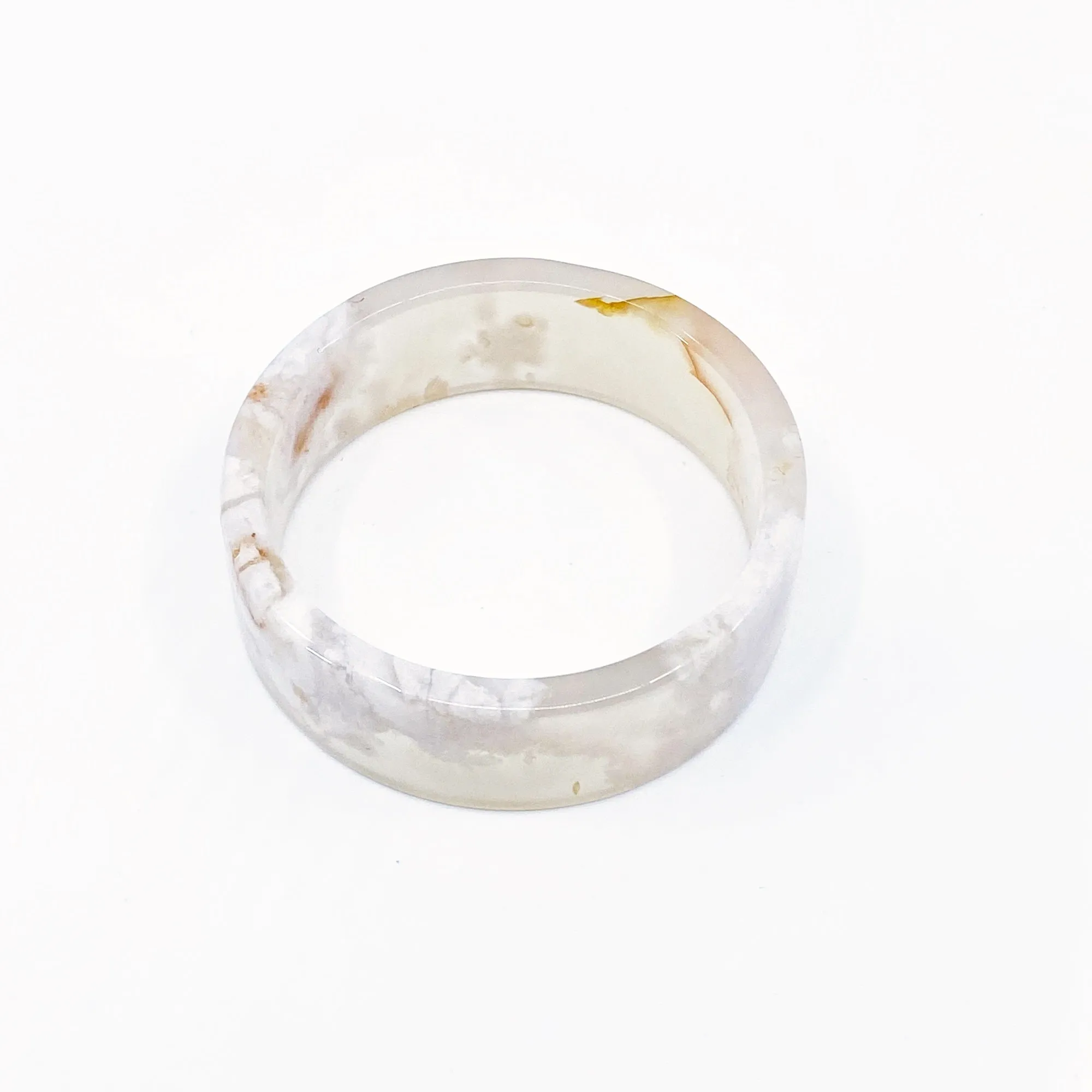 Sakura Agate Stone Bangle