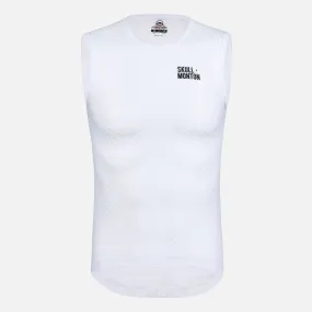 Skull Monton Cycling Base Layer Mens Holiday White