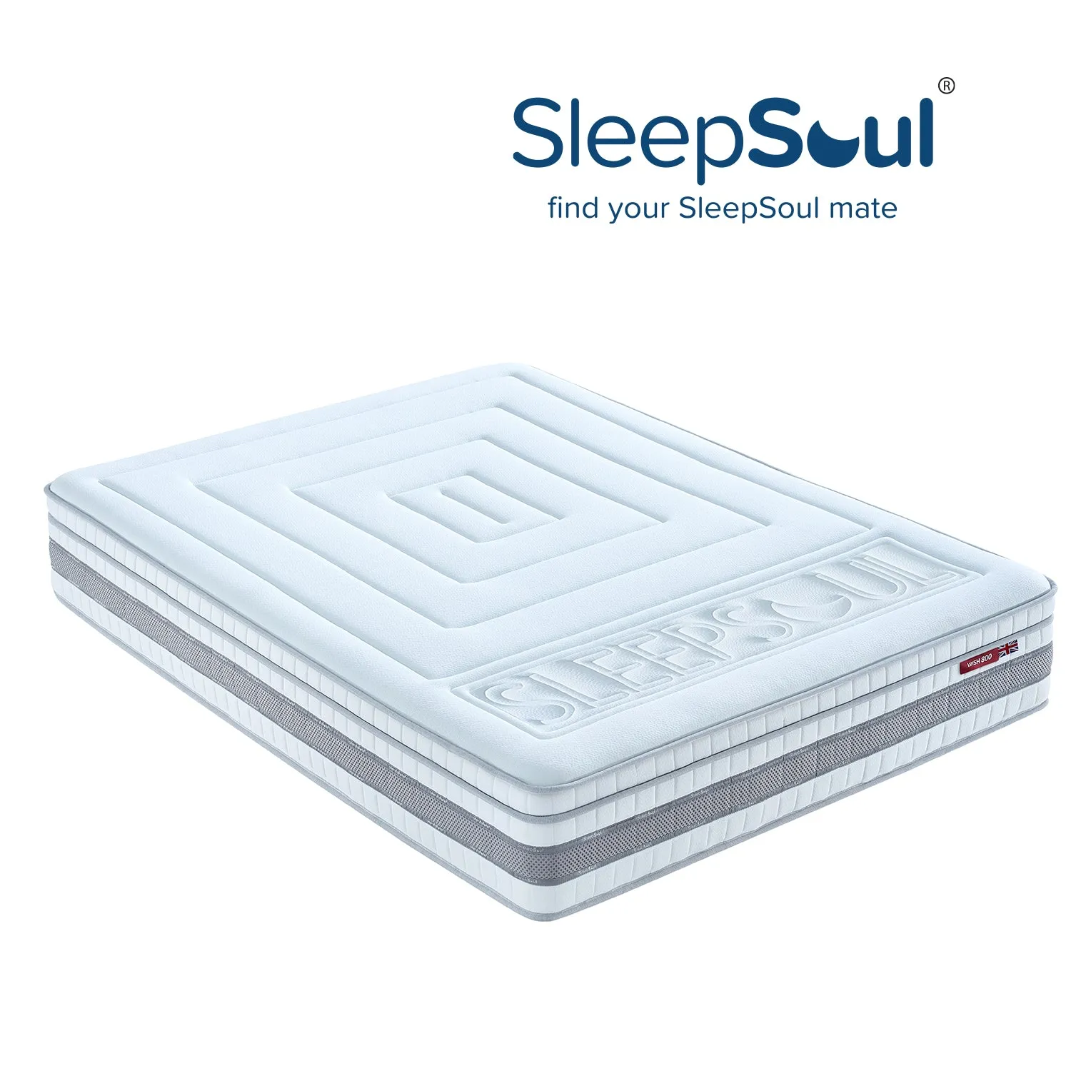 SleepSoul Wish 800 Memory Cool Gel Mattress 180x200