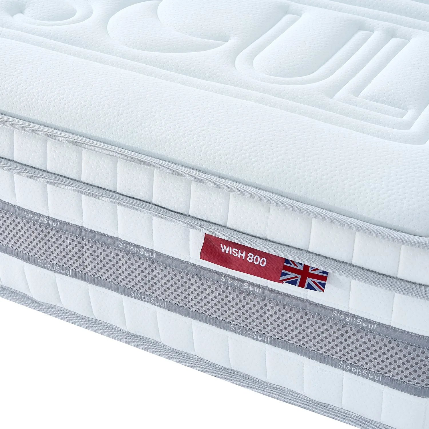 SleepSoul Wish 800 Memory Cool Gel Mattress 200x200