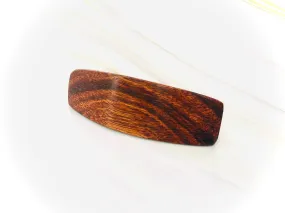 Small Chechen Hair Clip, Wooden Barrette, Fine Hair barrette, wood hair clip