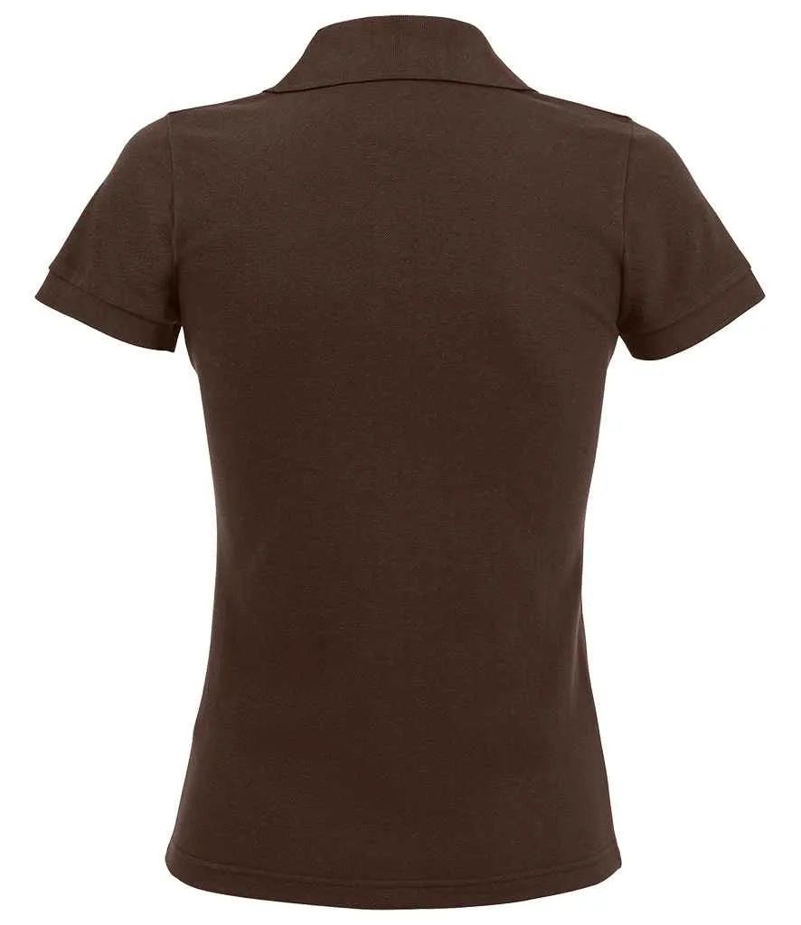 SOL'S Prime Poly/Cotton Pique Polo Shirt (Ladies) - Dark Colours