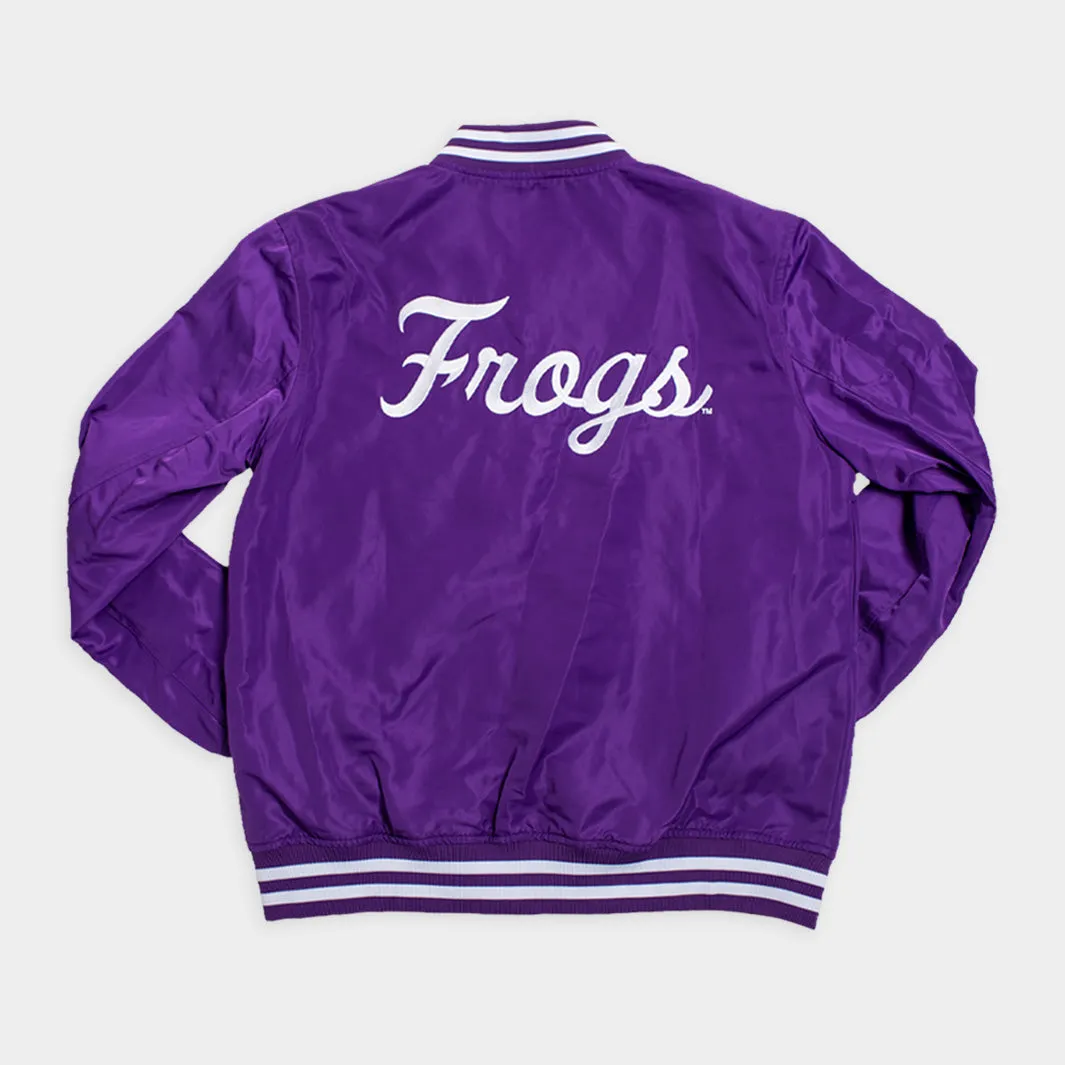 TCU Horned Frogs Vintage-Inspired Bomber Jacket