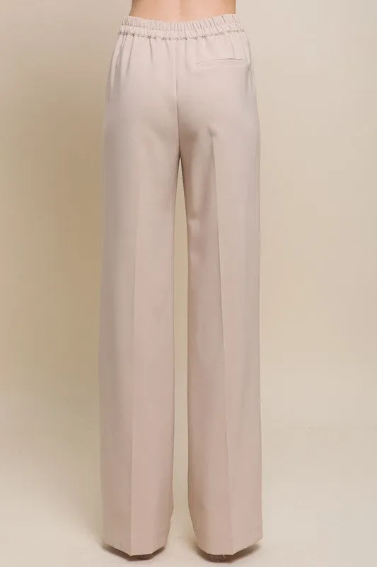 The Lauren pants-Beige