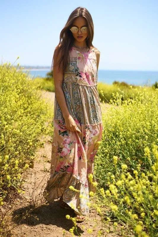 The Music Festival Boho Dress in Petal