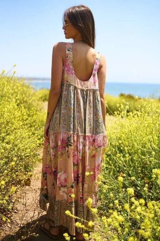 The Music Festival Boho Dress in Petal